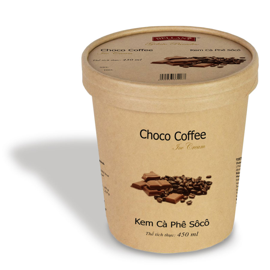 Bellany Choco-Coffee ice cream (450ml)