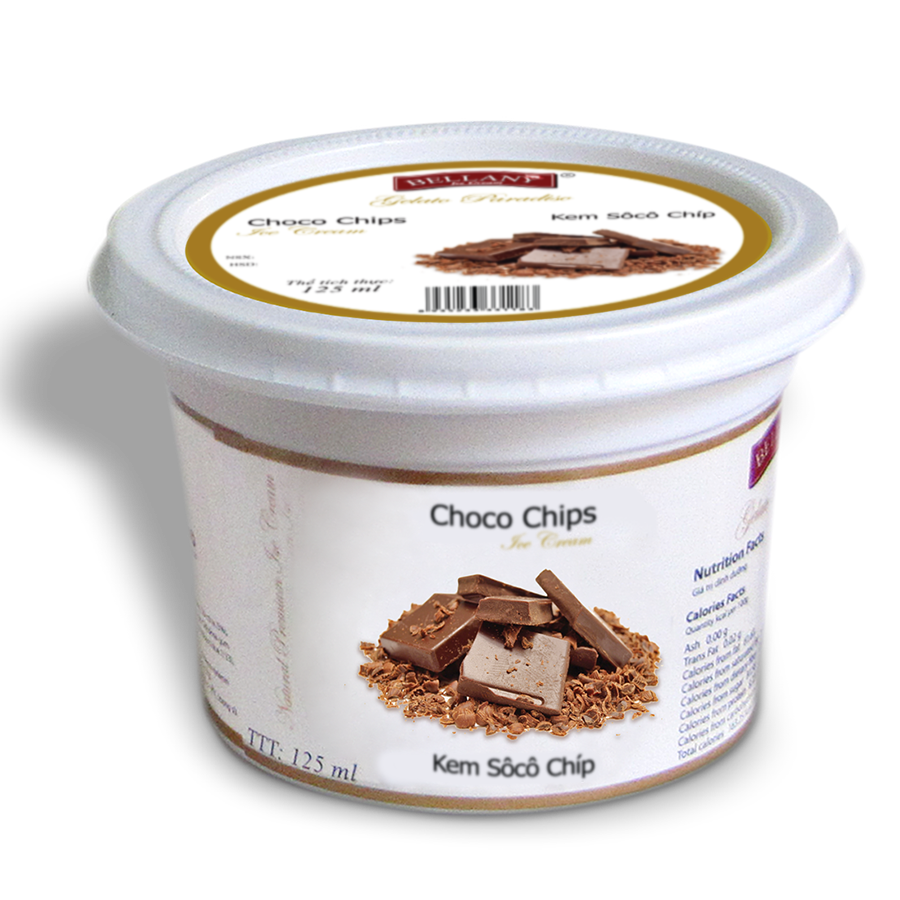 Bellany Chocochip ice cream (125ml)