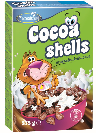 BAKALLAND Cocoa Shells Breafast Cereal 375g