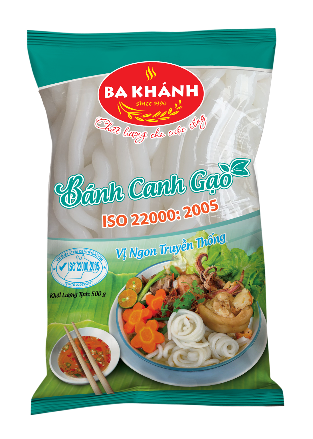 Ba Khanh fresh Banh Canh Gao (500g)