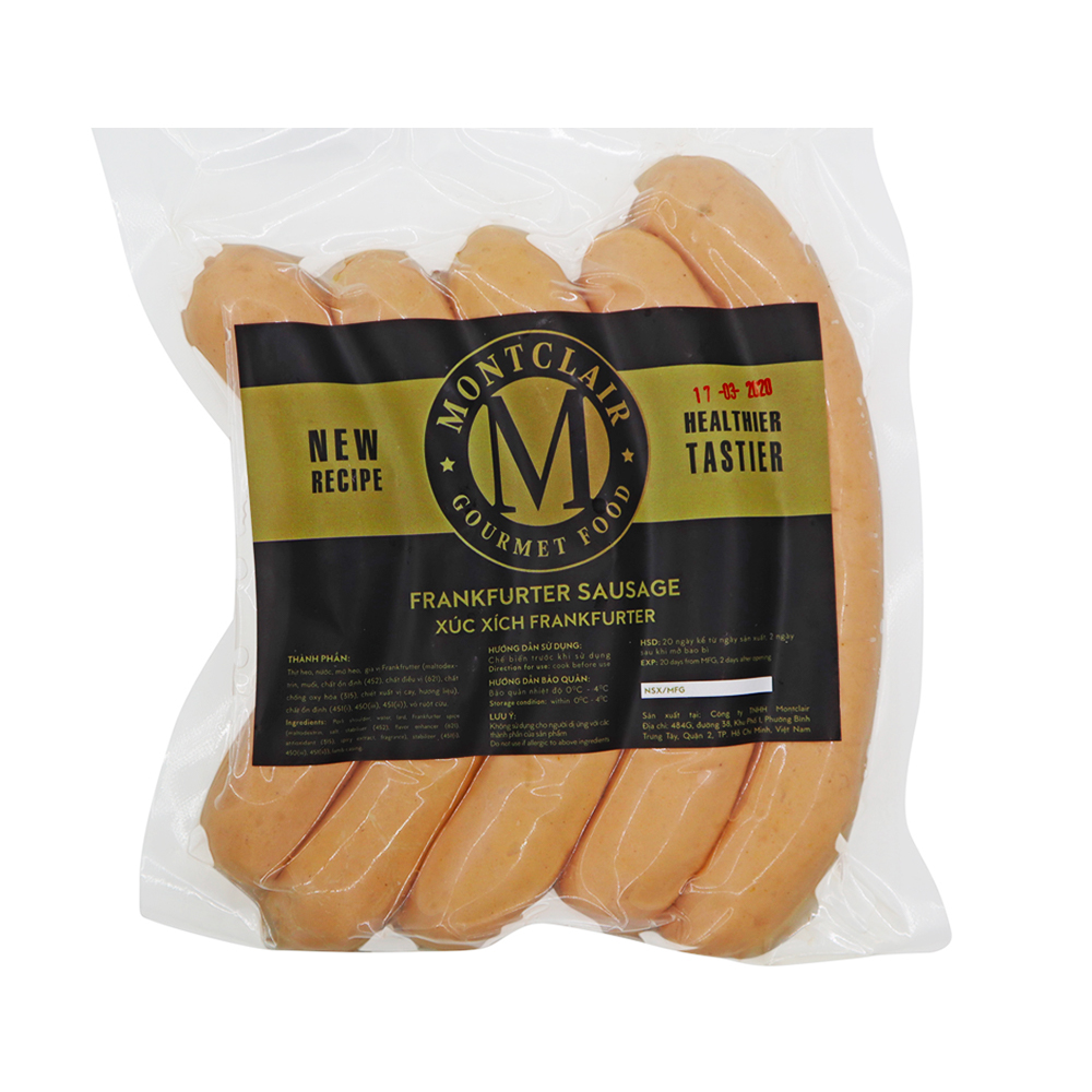 Montclair Frankfurter Sausage - pack