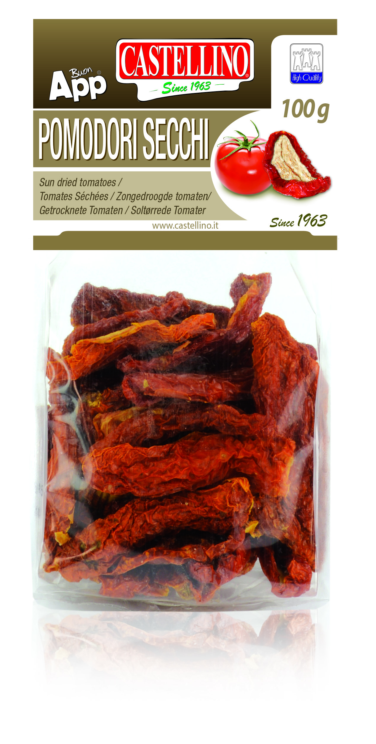 Castellino Sun-dried Tomatoes Bags 100g