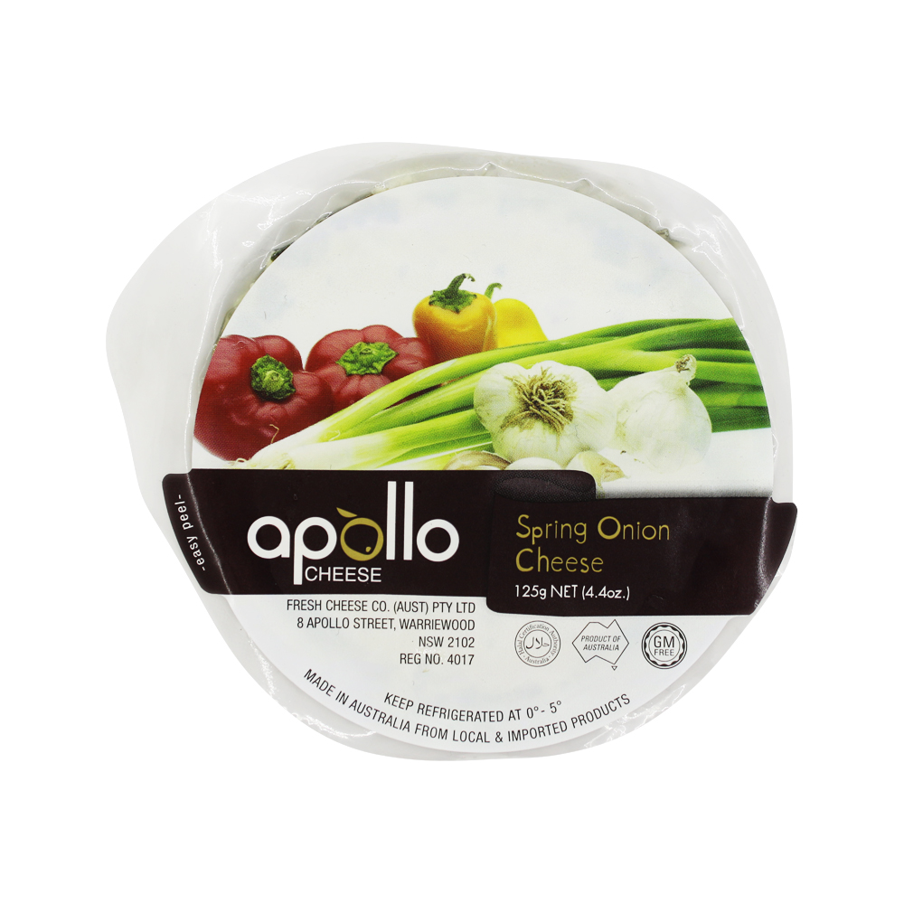Apollo Cream Cheese Spring Onion (125g)