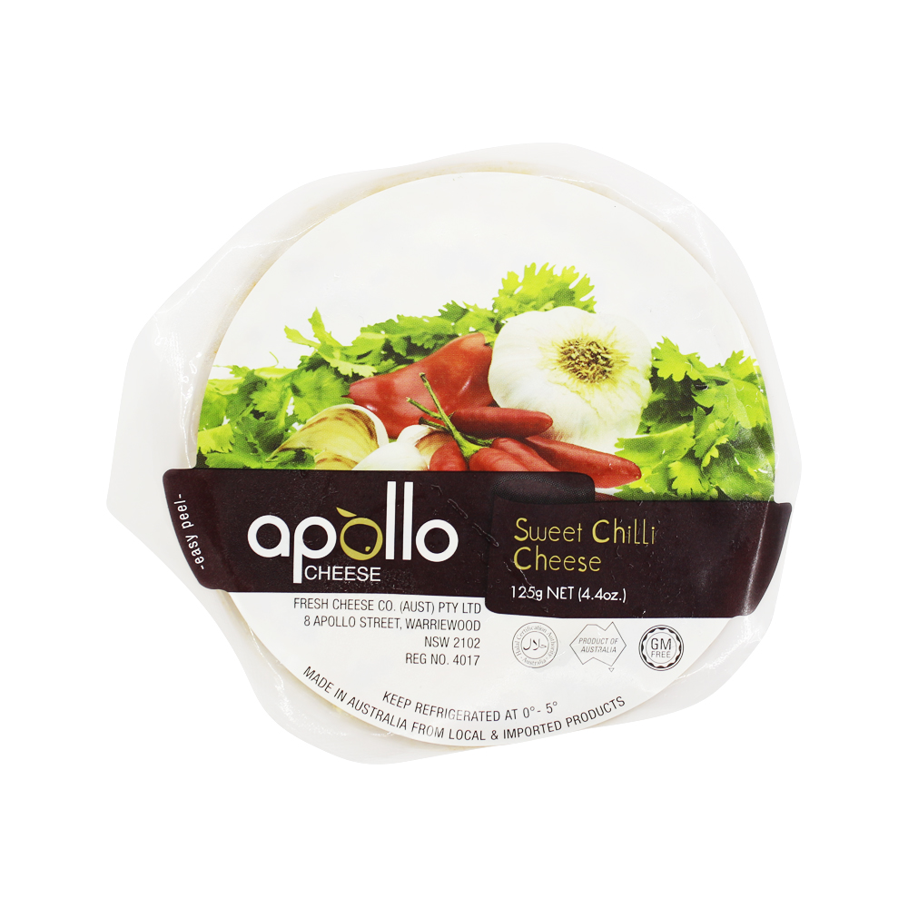 Apollo Cream Cheese Sweet Chilli 125g