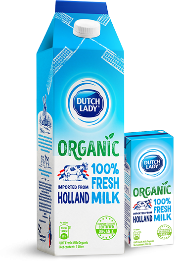 Dutch Lady UHT 100% Fresh Milk Organic (1L)