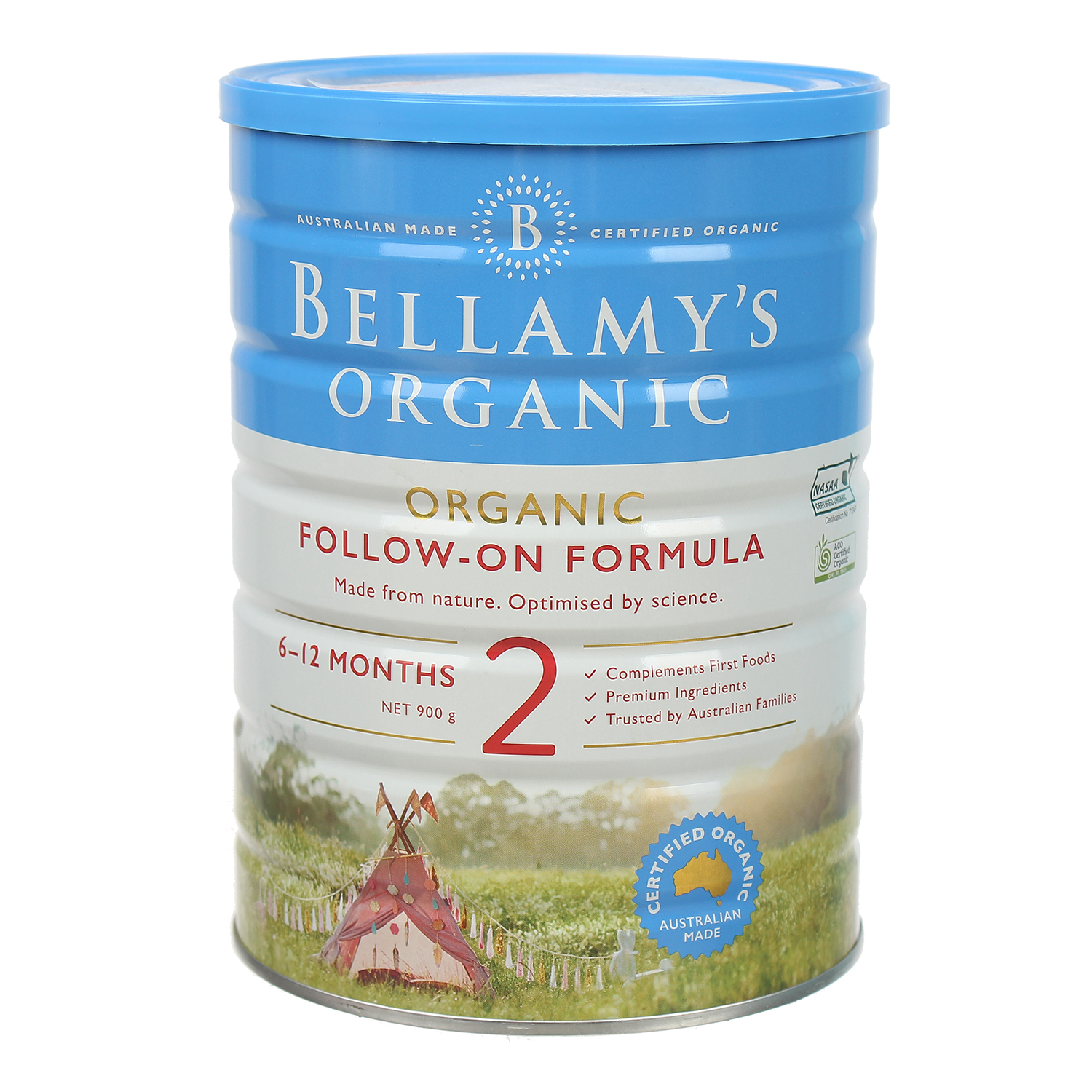 Bellamy's Organic Infant Formula <12m (900g)