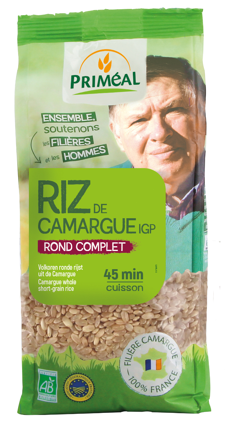 Primeal Round whole camargue rice 500g
