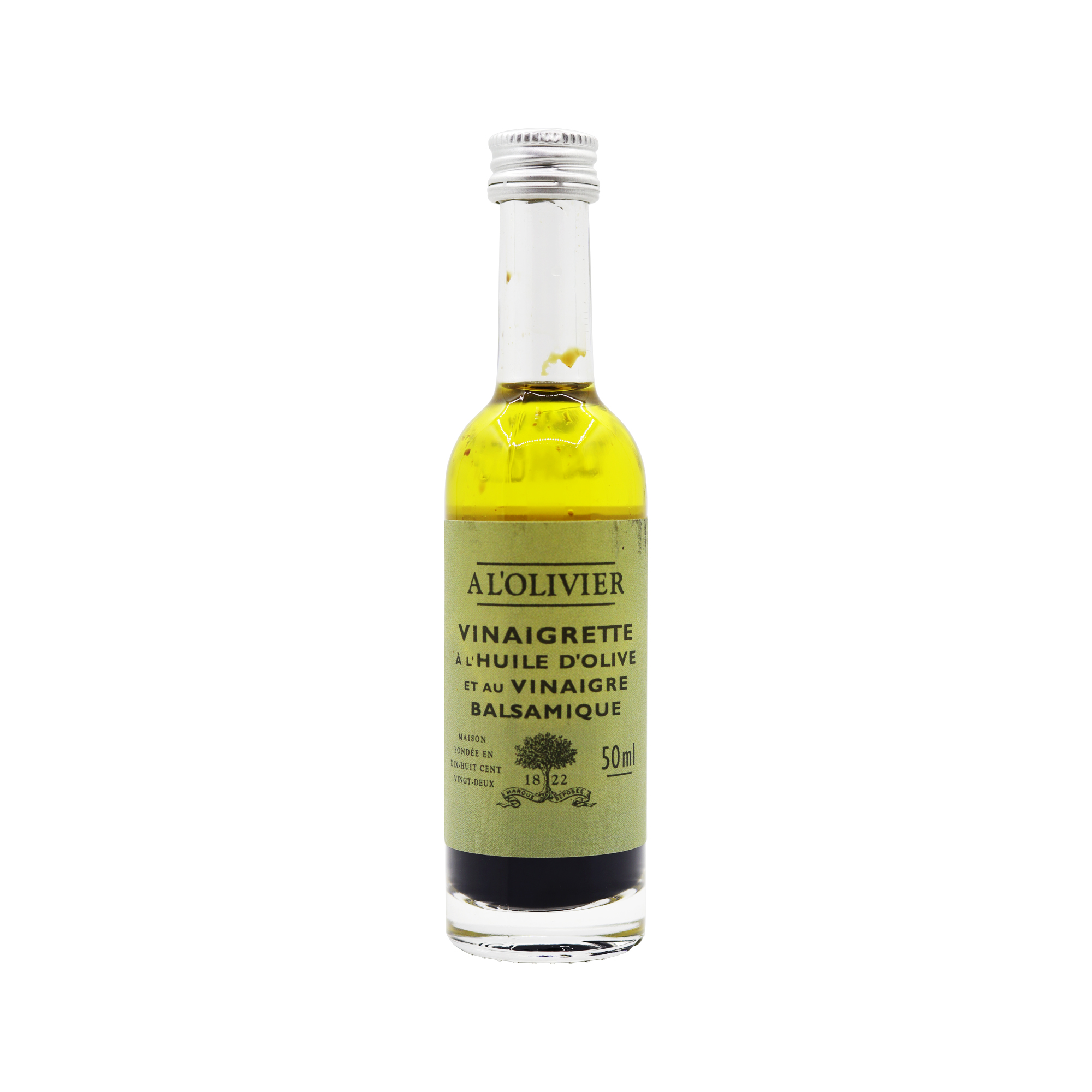 A L'Olivier Olive Oil And Balsamic Vinegar Dressing, Bottle (50ml)