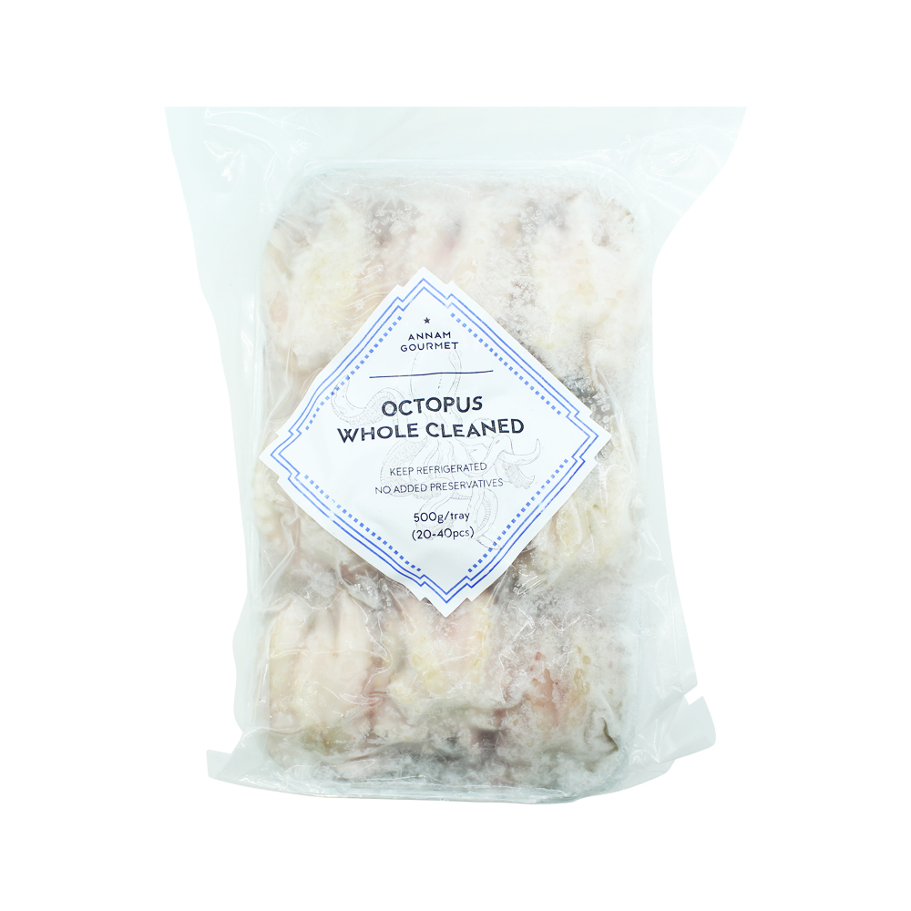 AG Octopus Whole cleaned 20-40 (500g)