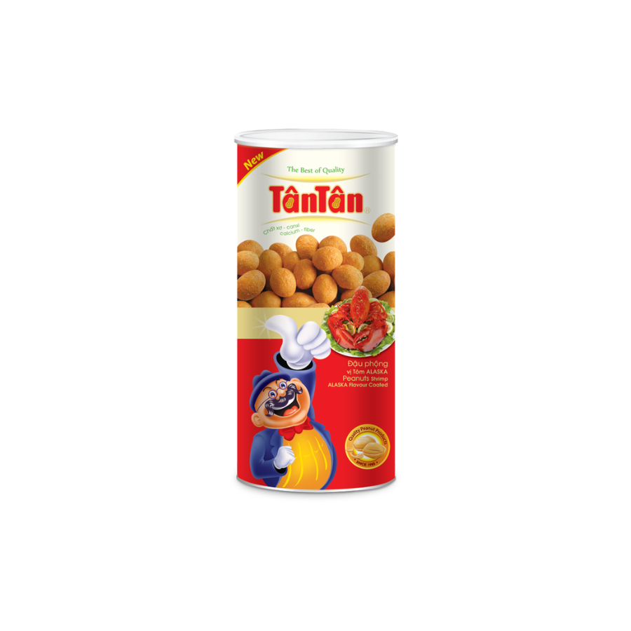 Tan Tan Shrimp Flavoured Peanuts (200g)