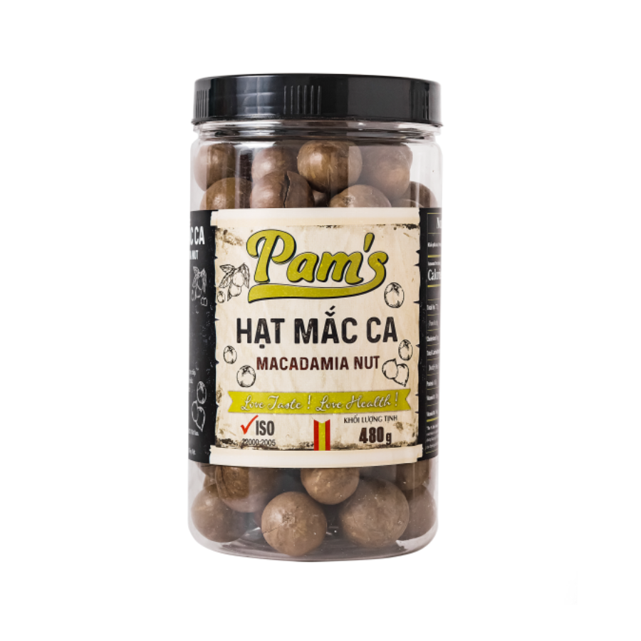 Pam 's Macadamia  480g 