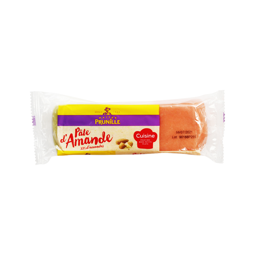 Prunille Almond Paste Tricolor 33% (250g)