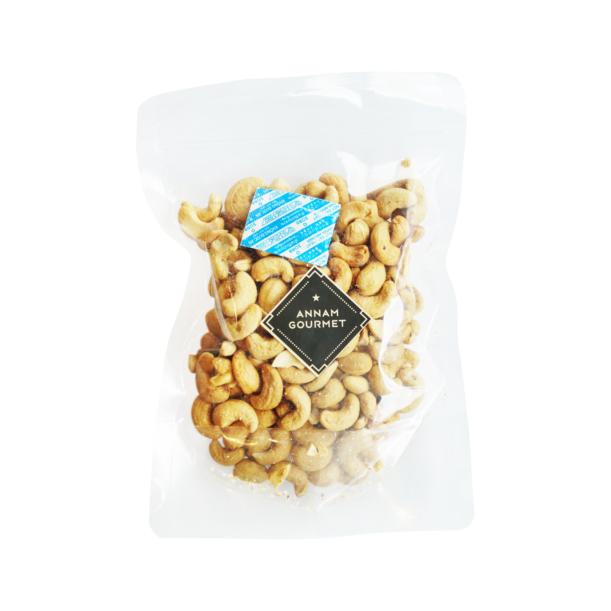 Annam Gourmet Roasted Cashew Nuts Skinless (200g)