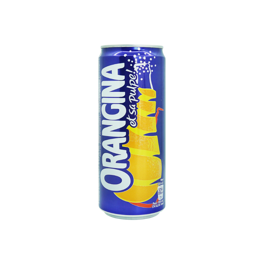 Orangina Orange Juice Can (330ml)