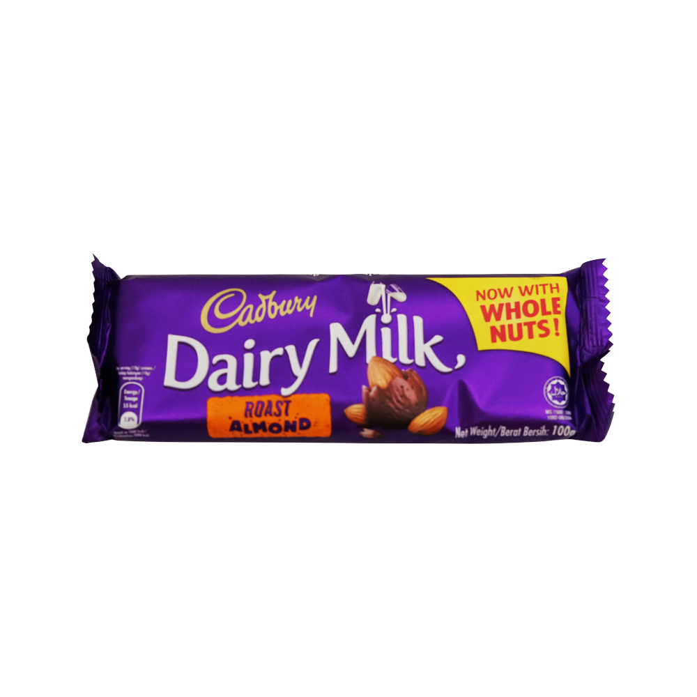Cadbury Chocolate Dairy Milk 100Gr
