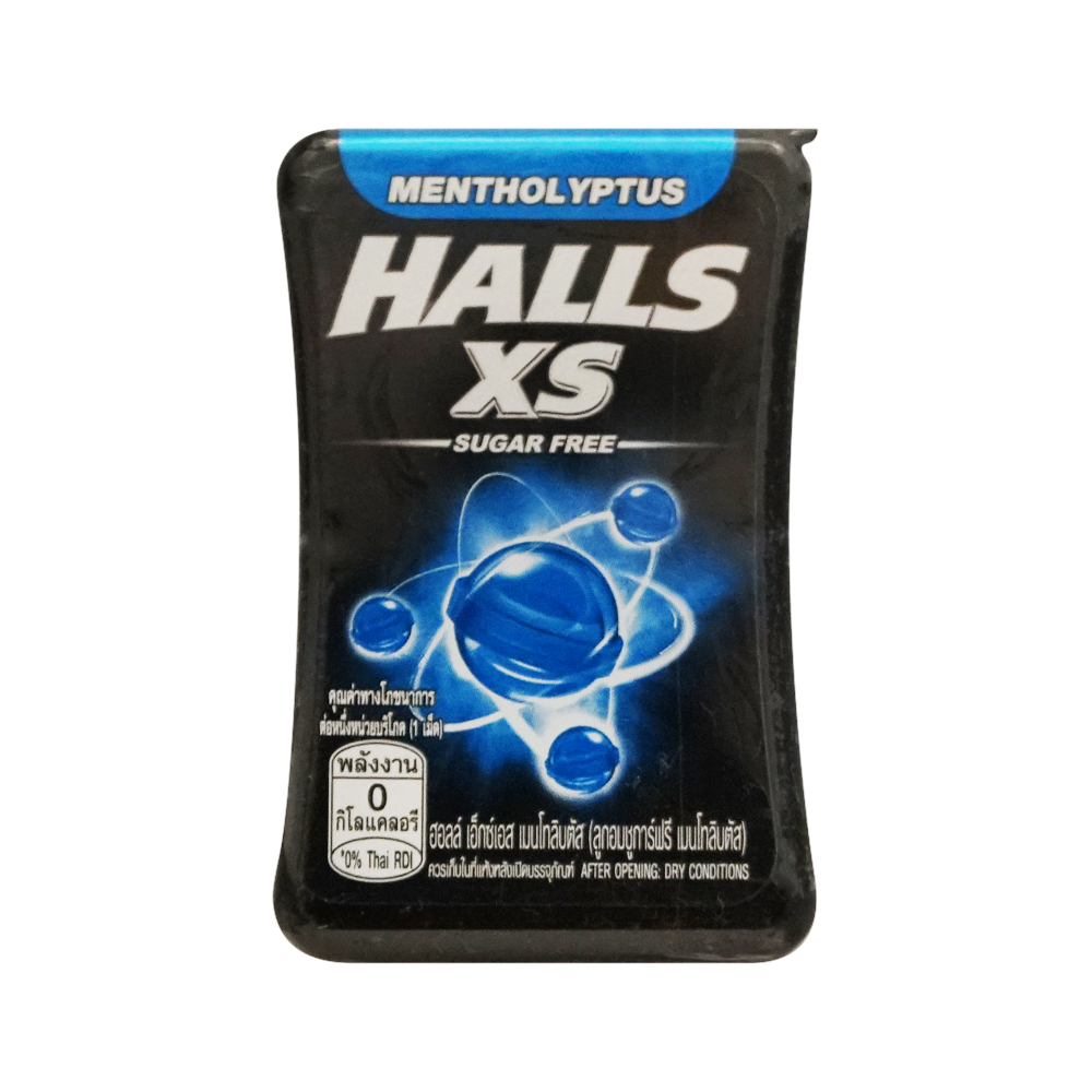 Halls XS Candy Mentholytus 15G