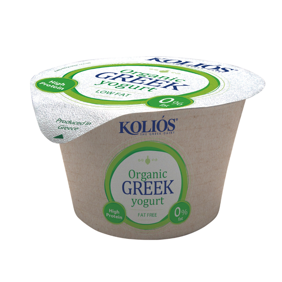 Kolios Organic Nature Greek Yogurt 0% Fat (150g)