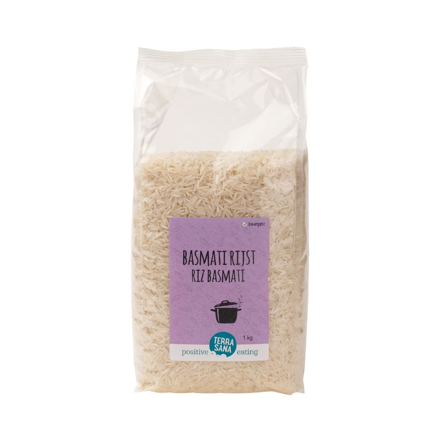 TerraSana Organic White Basmati Rice (1kg)
