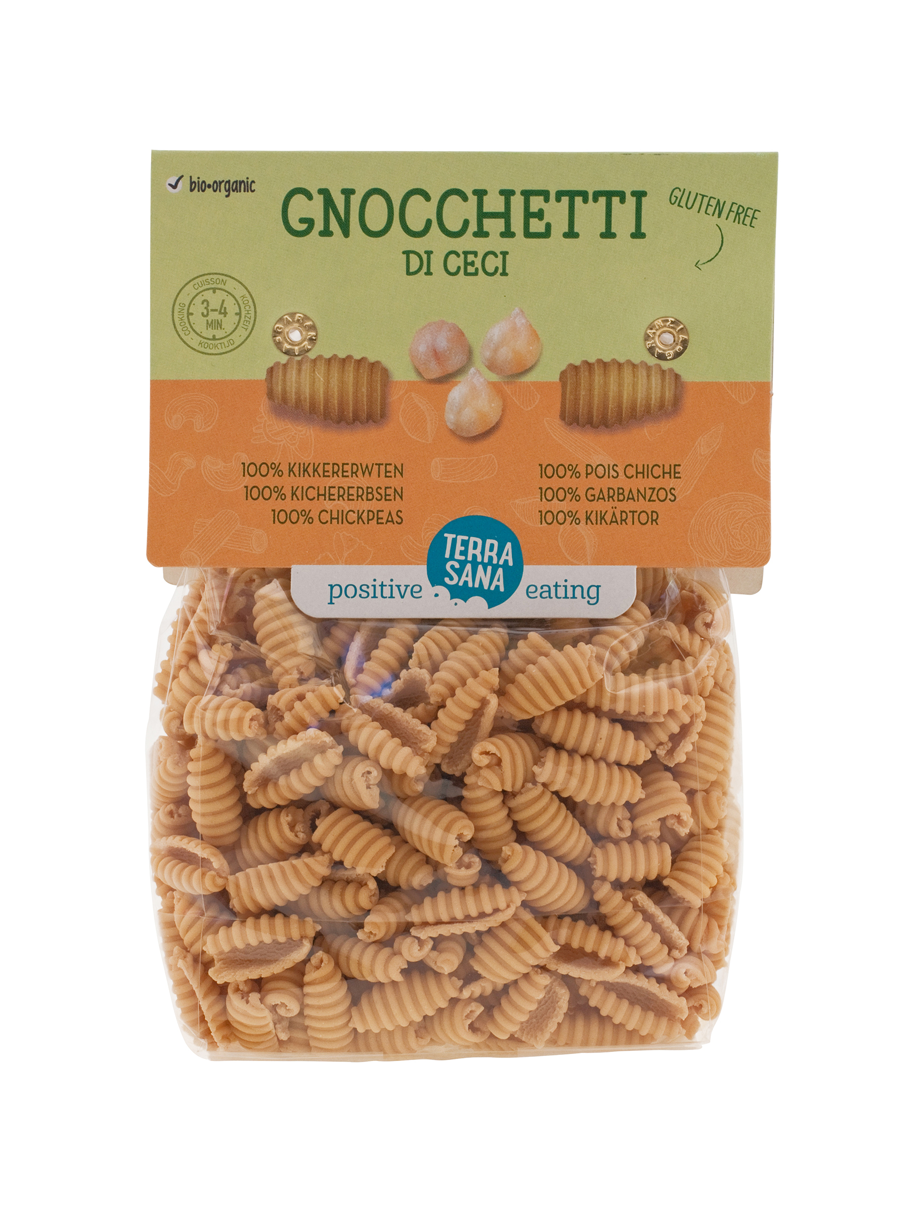 TerraSana Organic Gnocchetti Chickpeas Pasta 250g