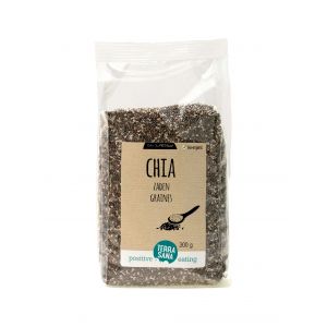 TerraSana Raw Superfood Organic Black Chia Seeds (300g)