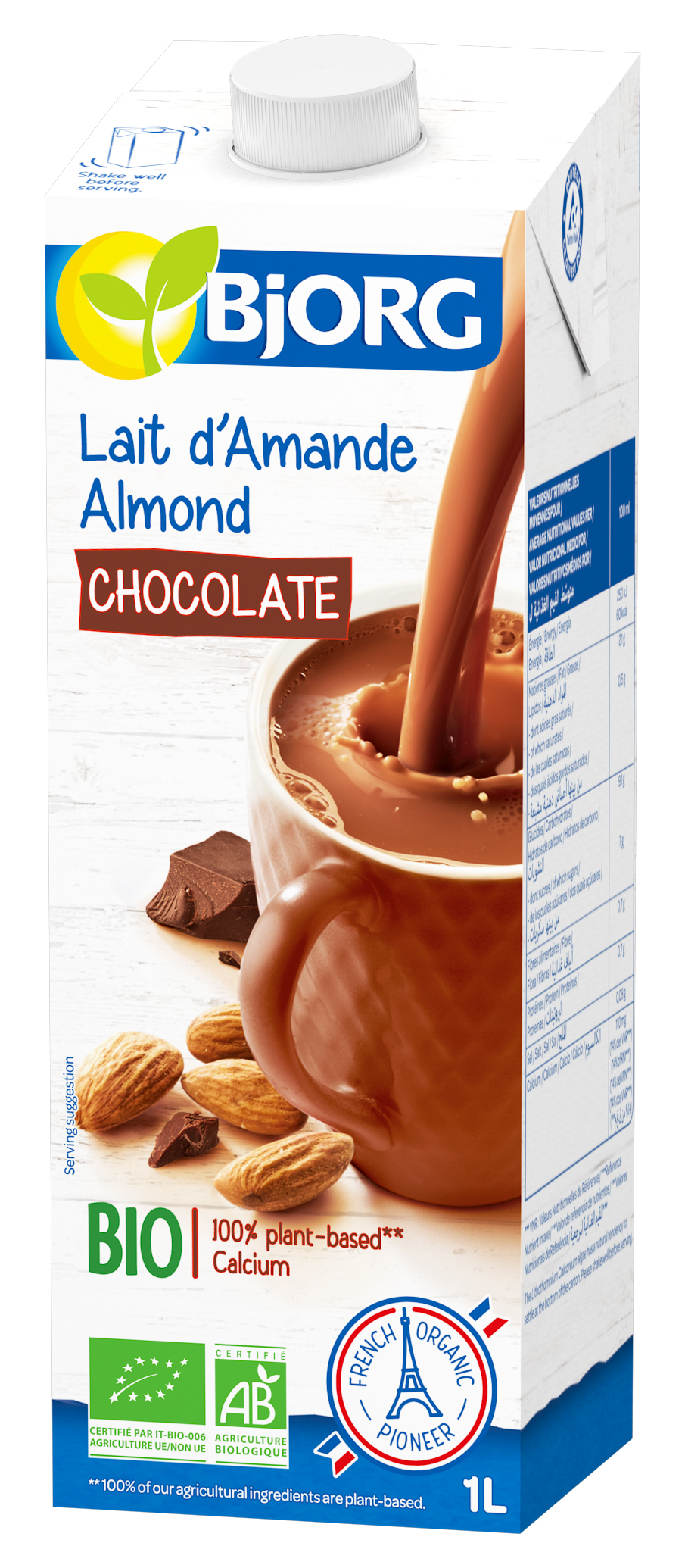 Bjorg Almond Milk Chocolate 1L