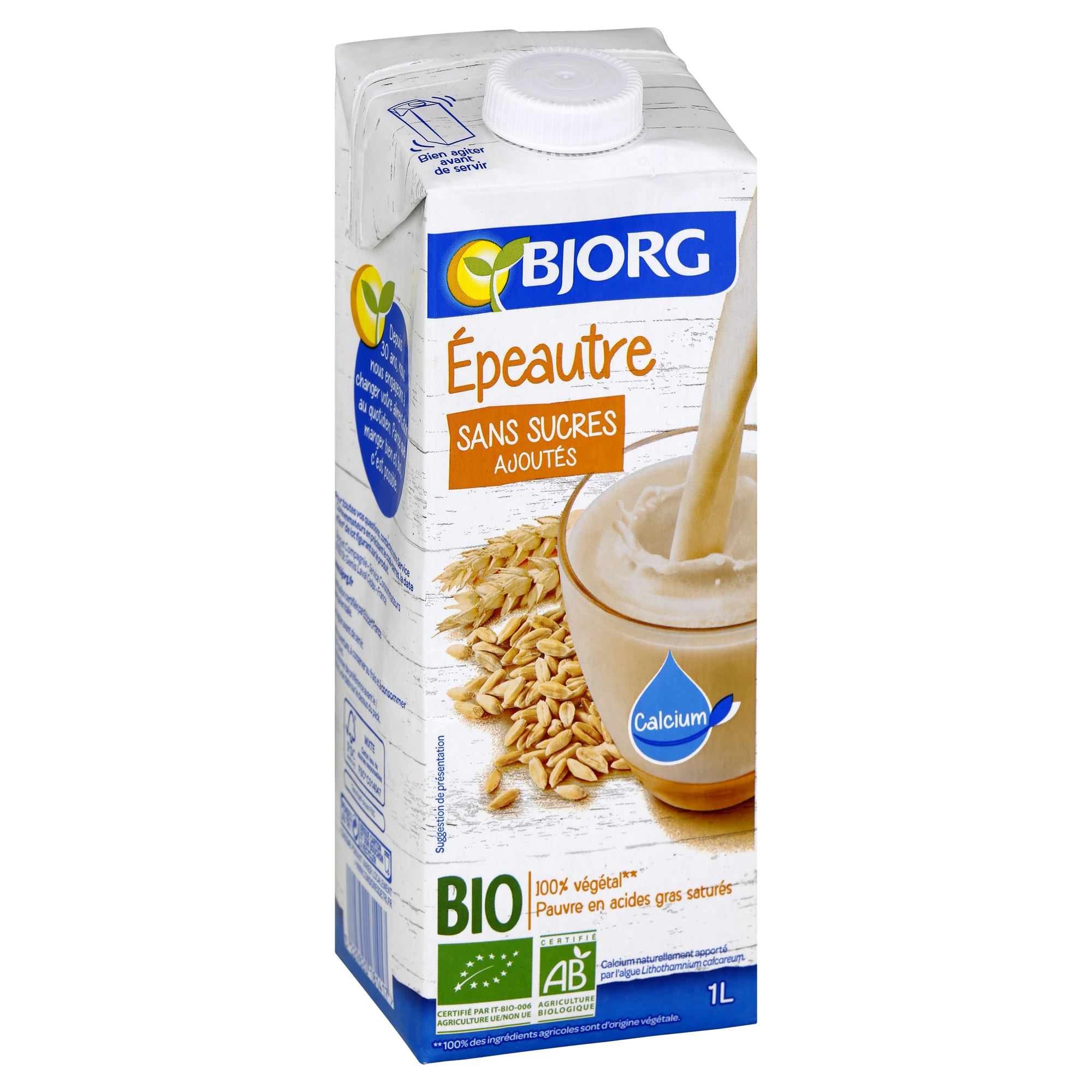 Bjorg Organic Spelt Milk (1L)