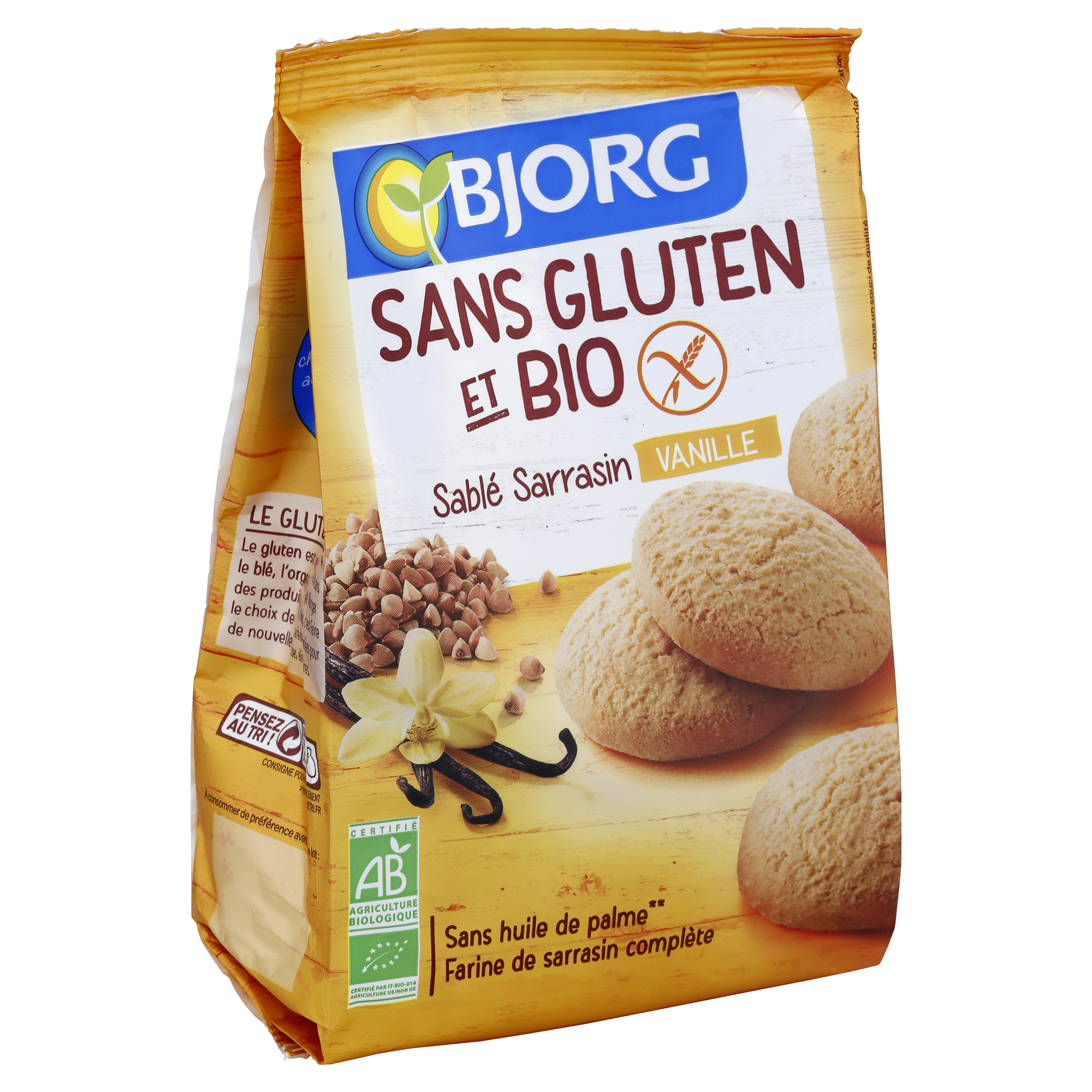 Bjorg Organic Biscuit Buckwheat Vanilla (180g)