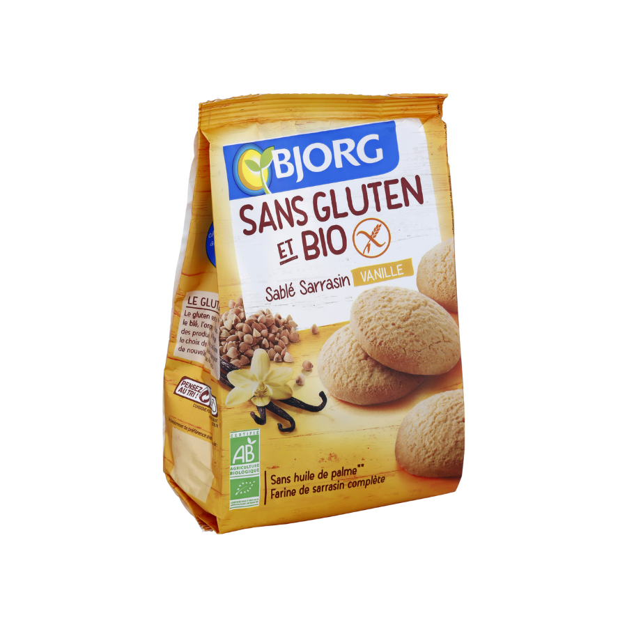 Bjorg Organic Biscuit Buckwheat Vanilla (180g)
