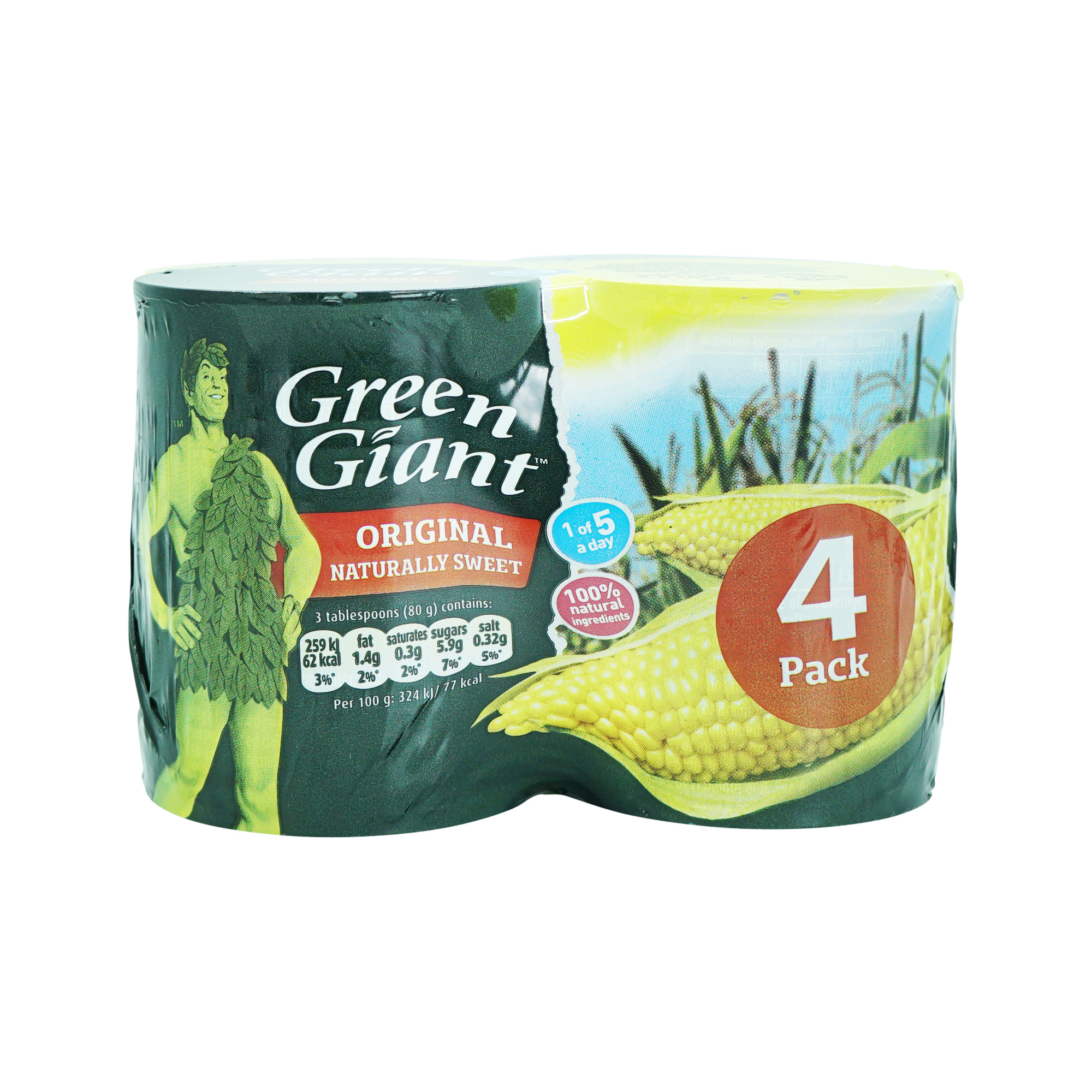 Green Giant Original Sweet Corn (Pack 4x198g)