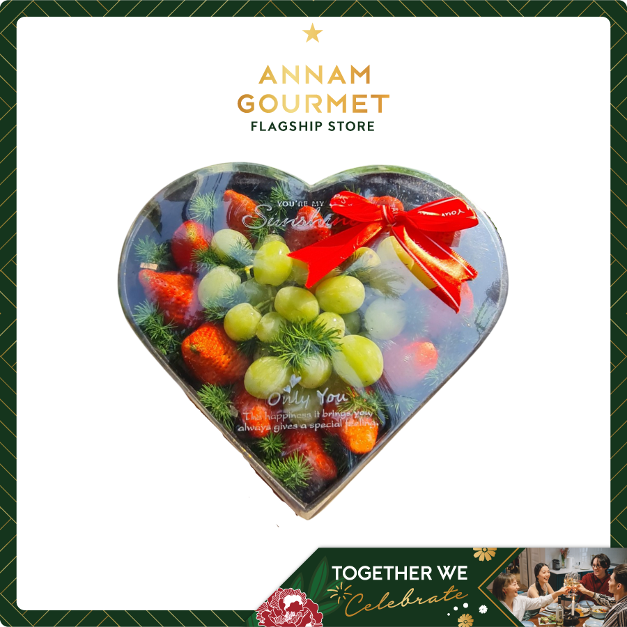 Premium Fruits Gift Set Green Grapes&Strawberry (750g)