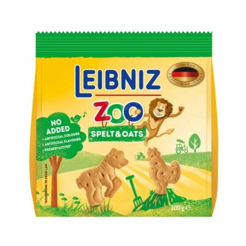 Leibniz Zoo Spelt and Oats Biscuits(100g)