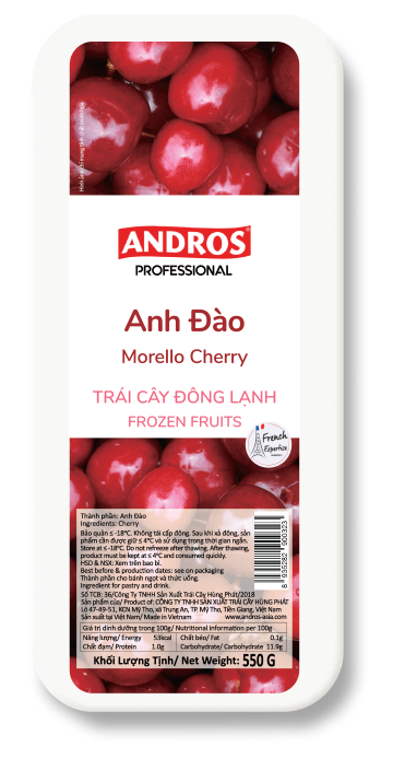 Andros Morello Cherry (550g)