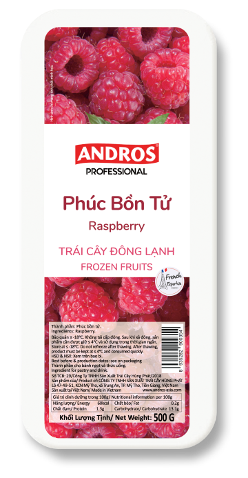 Andros Raspberry (500g)