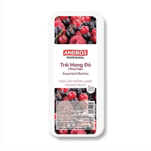 Andros Assorted Berries (600g)