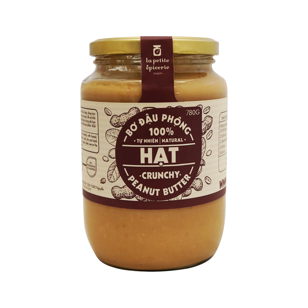 La Petite Epicerie Peanut Butter Crunchy (780g)