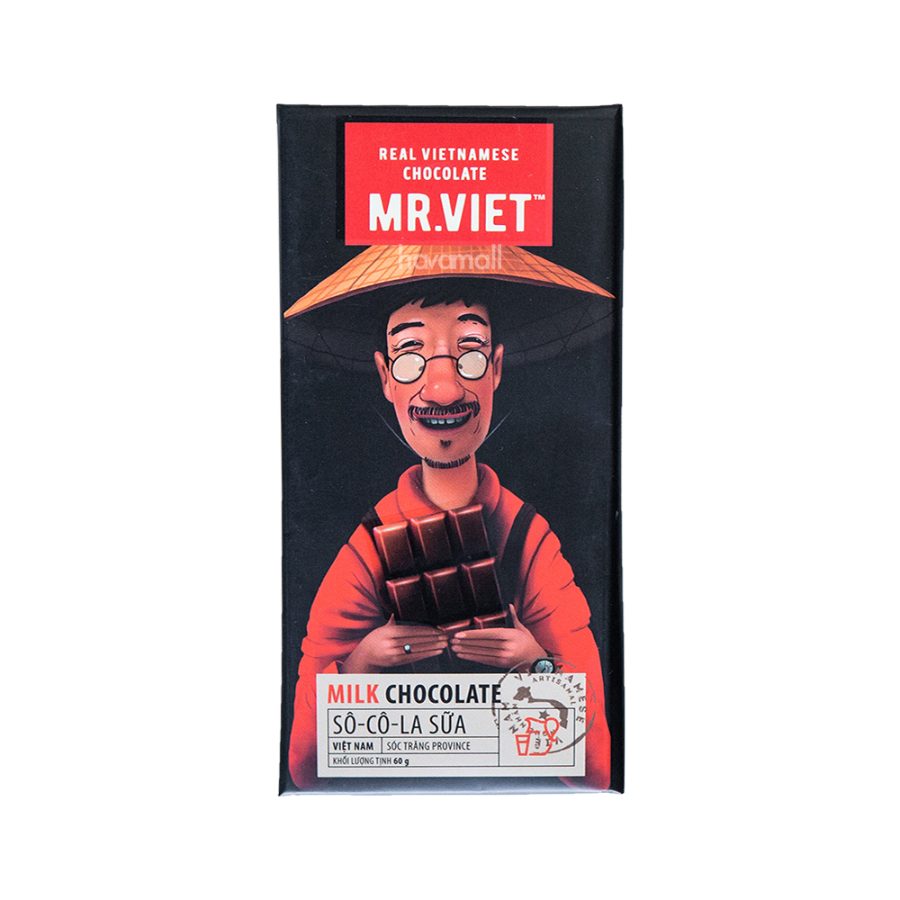 Mr Viet Handcrafted Vietnamese Milk Chocolate(60g)