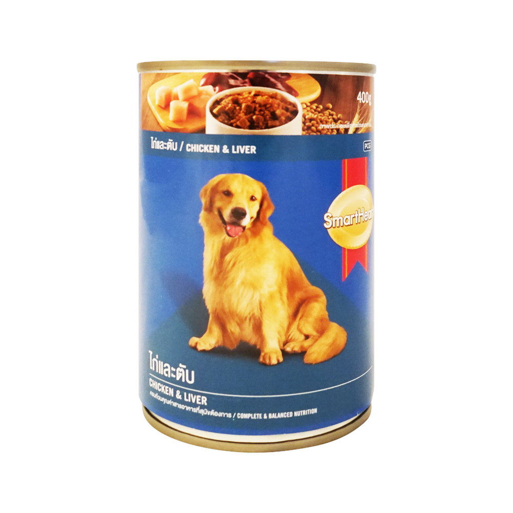 Smartheart Dog Food Chicken & Liver  400g 