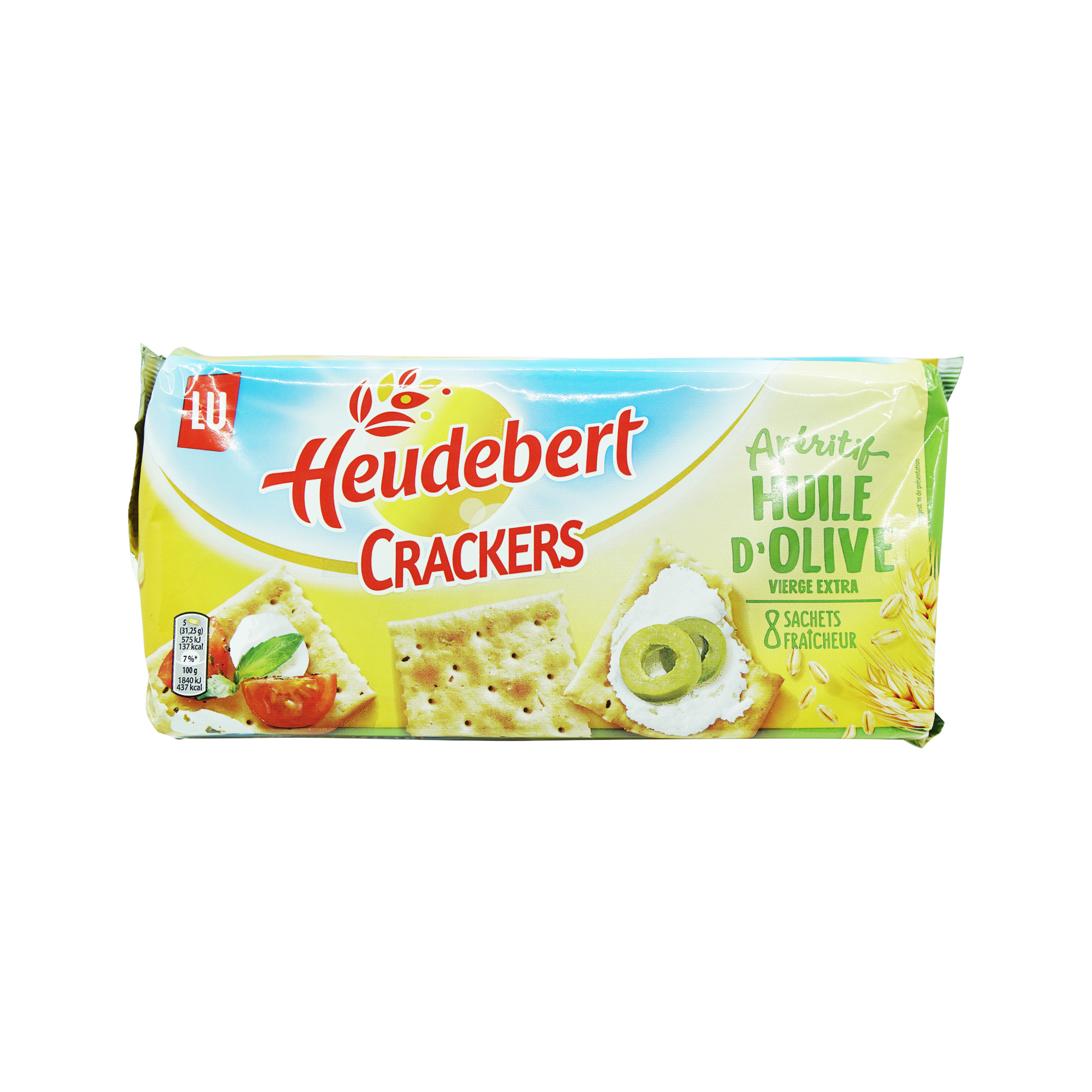 LU Heudebert Crackers Olive Oil (250g)