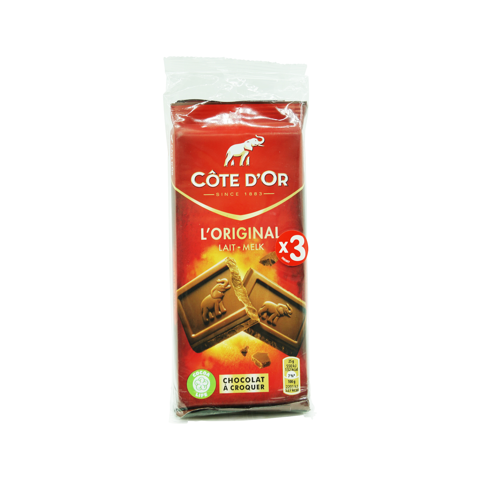 Côte d'Or Original Milk Chocolate (100g)*3