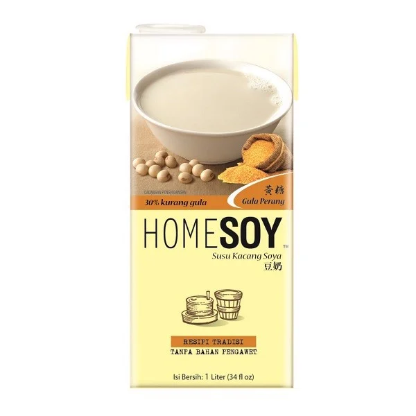 Homesoy Soy Milk Brown sugar (1L)