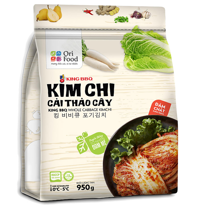 KING BBQ - Kimchi Whole Cabbage (950g)