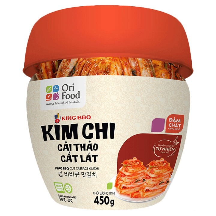 KING BBQ - Kimchi Cabbage Sliced (450g)