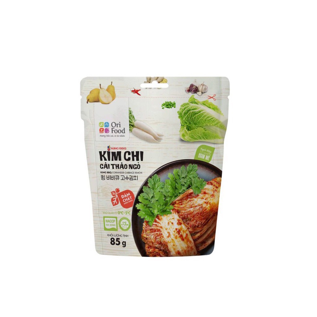 KING BBQ - Kimchi Coriander Cabbage (85g)
