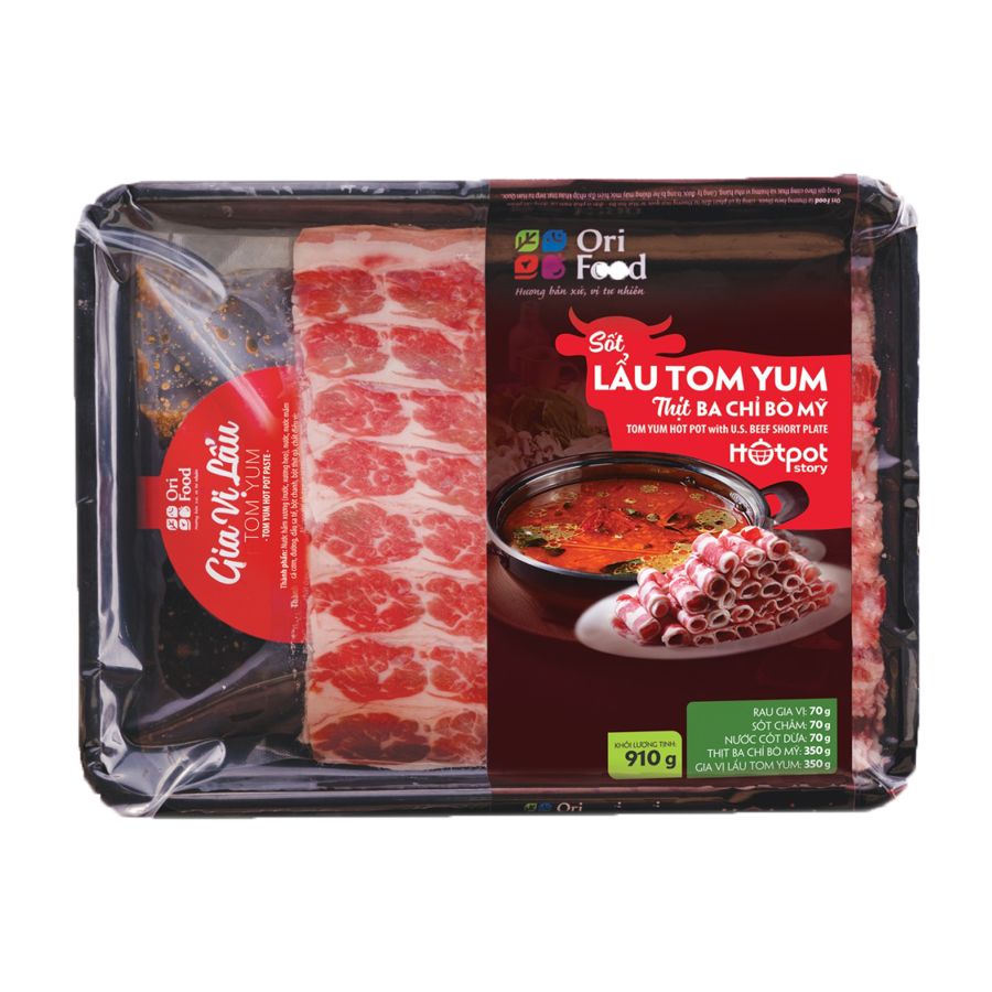HS - US Beef Short Plate Tomyum Hotpot (910g)