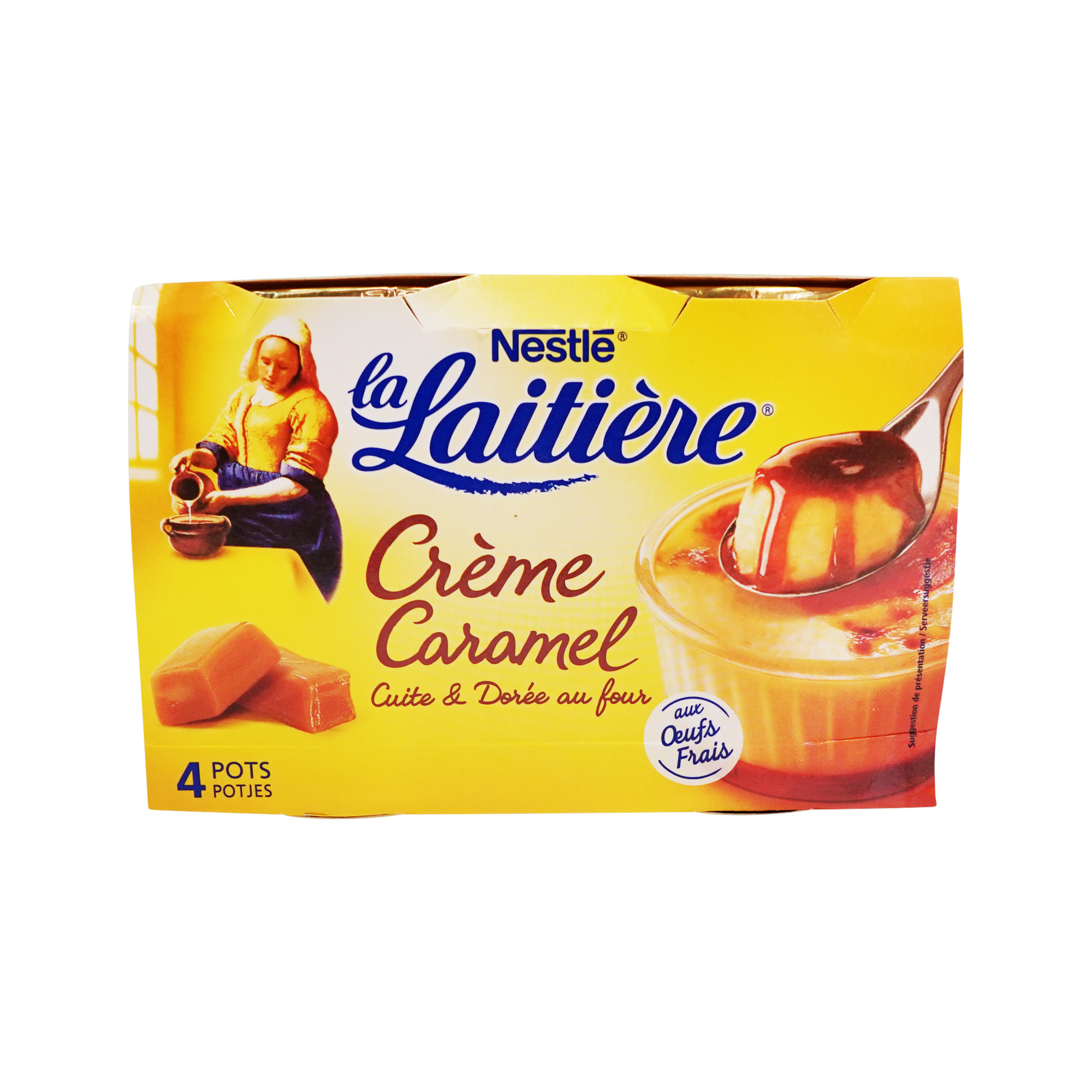 Nestle La Laitière Caramel Cream (4x100g)