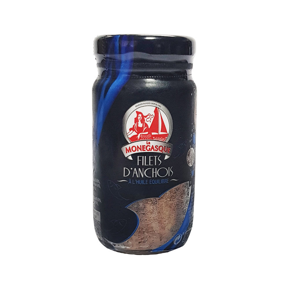 La Monegasque Anchovy in Blended Oil 100g