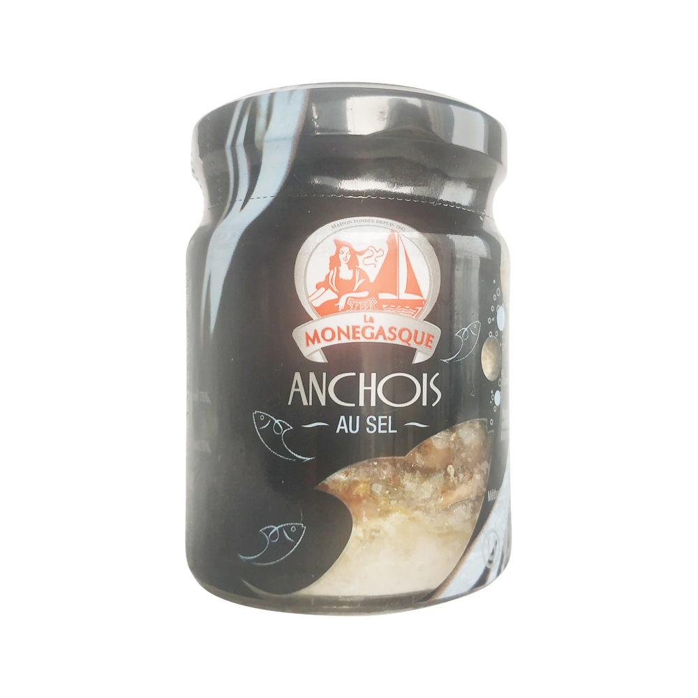 La Monegasque Anchovy in Salt 130g