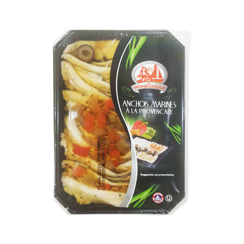 La Monegasque Marinated Anchovy Provencale 150g