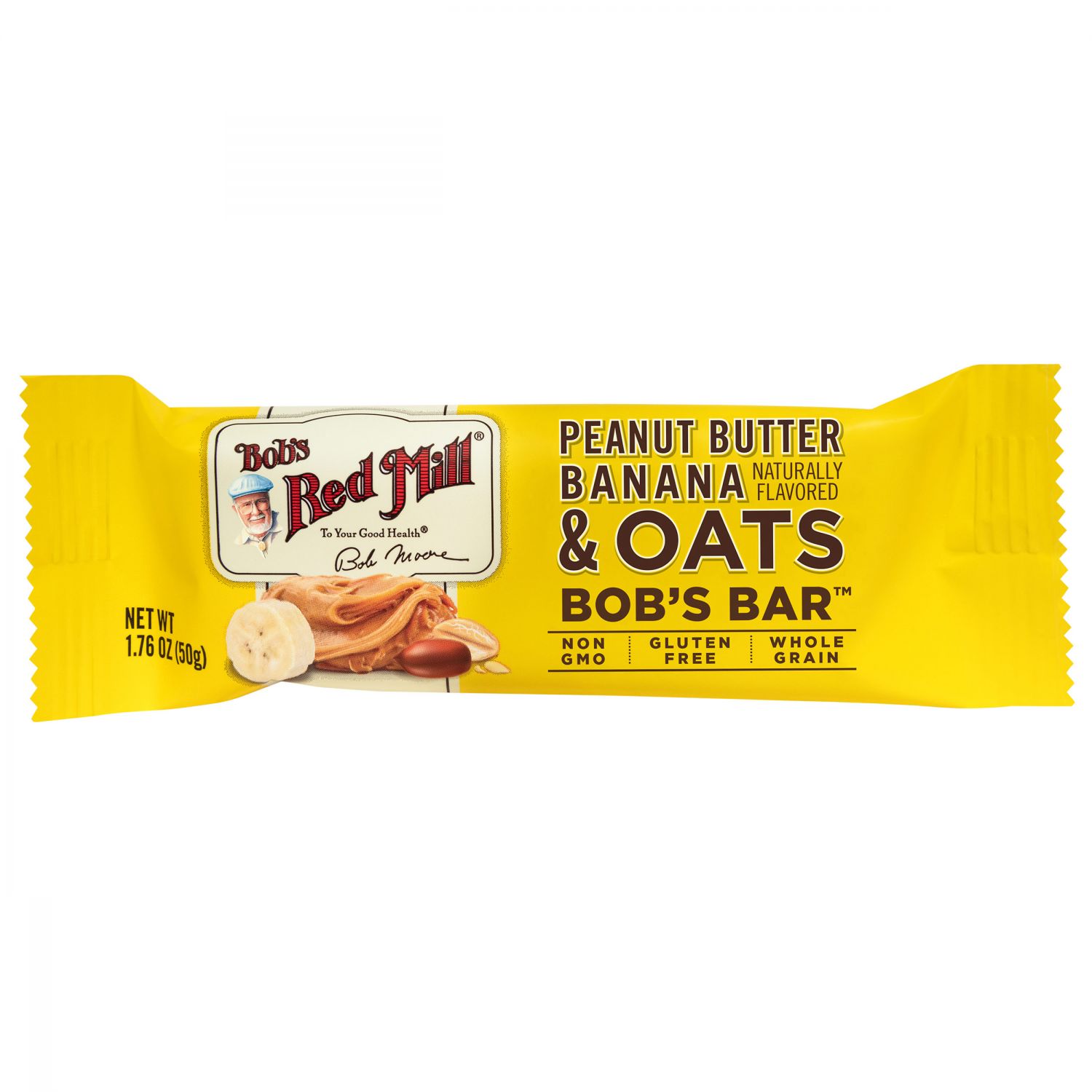 Bob's Red Mill Peanut Butter Banana & Oats Bar (50g)