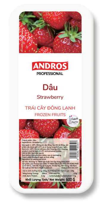 Andros Strawberry (600g)